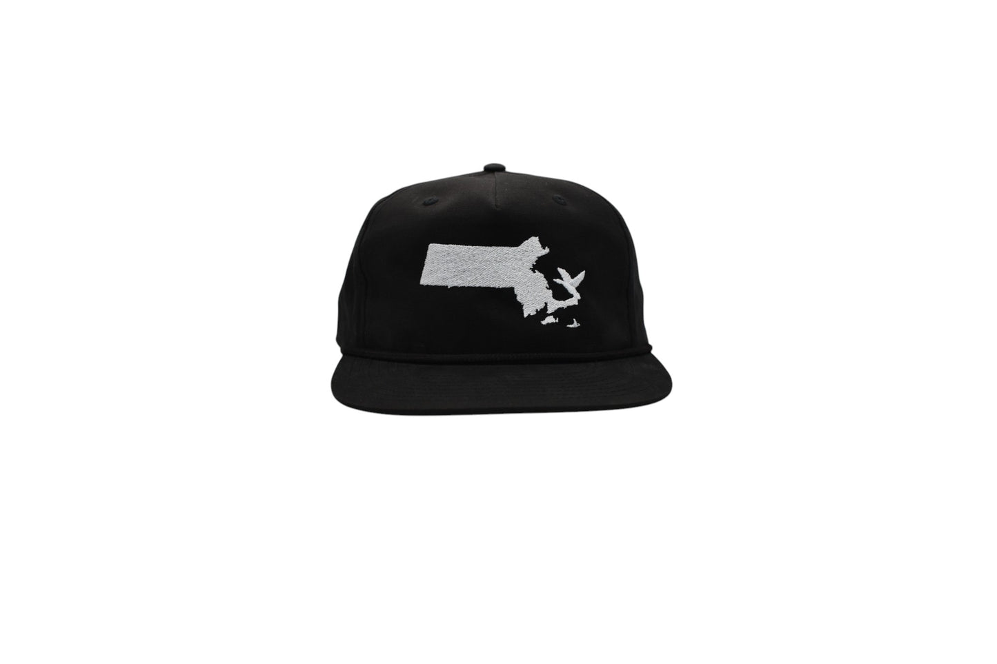 5 Panel Rope Hat with embroidered logo