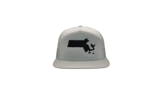 7 Panel Hat with embroidered logo