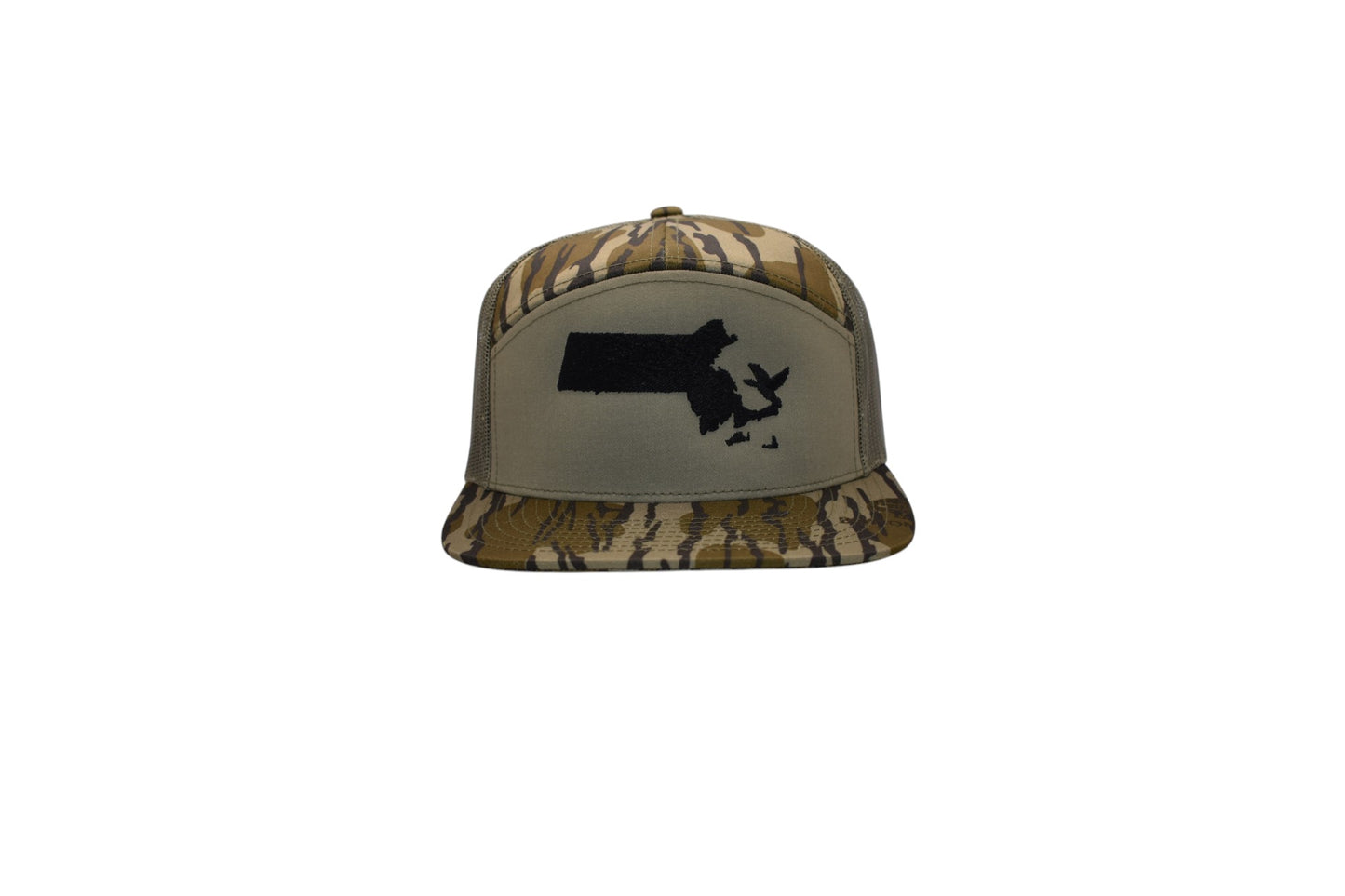 7 Panel Hat In Bottomland camo