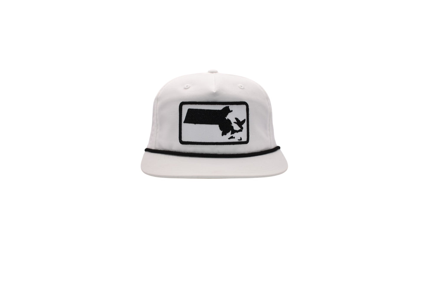 5 Panel Rope Hat with patch