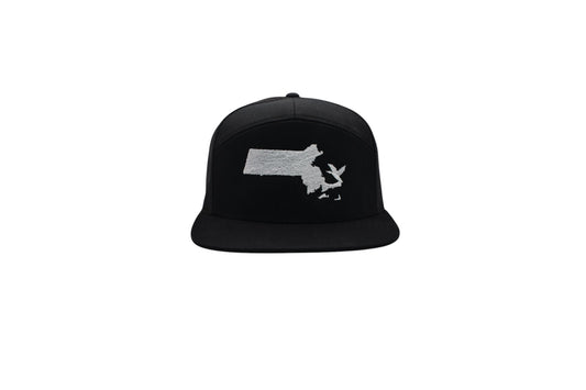 7 Panel Hat with embroidered logo